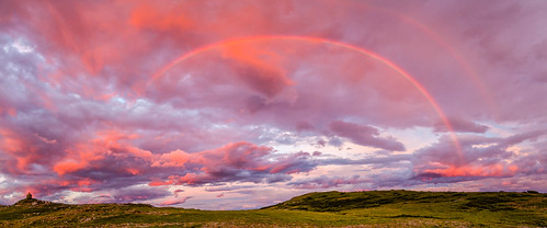 panorama skyfire regnbue nordland norway no magic moment colorfulsky clouds
