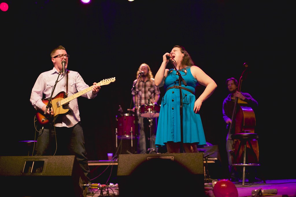 The Bottle Tops’s Mike and Kerry Semrad at The Bourbon Theater - Take Cover | Jan. 30, 2015