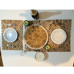 #dinner time!! #champagne #caviar #blini #sauercream