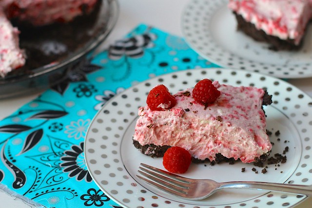 Raspberry Cream Pie