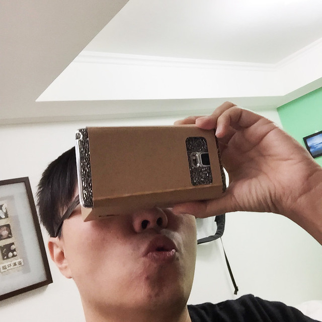 超平價 VR 虛擬實境 Google CardBoard 好好玩 @3C 達人廖阿輝