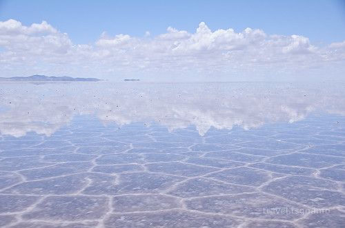 【写真】世界一周 : ウユニ塩湖（昼－２）