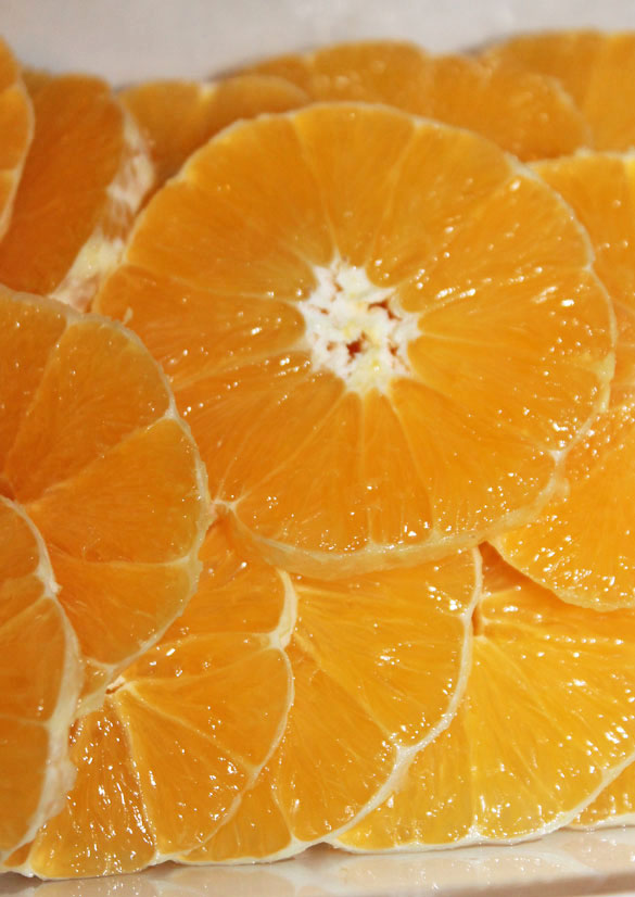 Mazerierte Orangen