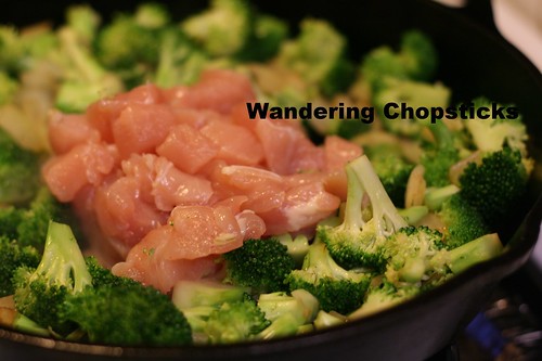 Healthier Brown Fried Rice with Broccoli and Chicken 6