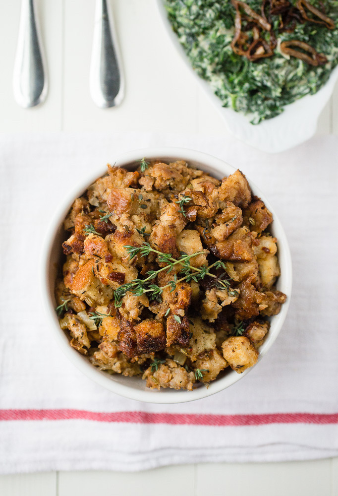 Thanksgiving Stuffing in the Crock Pot