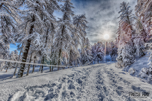snow colors landscape photography photo hdr snowscape 6d risoul 2015 canon6d fredbart fredericbonnaud 20150118