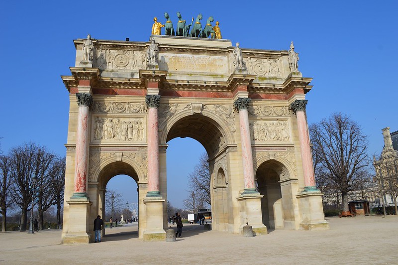 Paris Fransa Seyahat Gezi Rehberi Arc de Triomphe du Carrousel