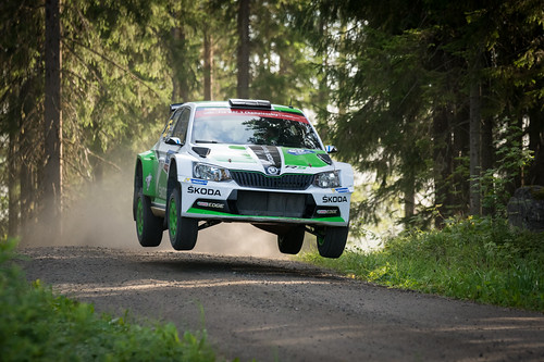 wrc finland rally rallyfinland rallye motorsport motion car lappi surkee skoda