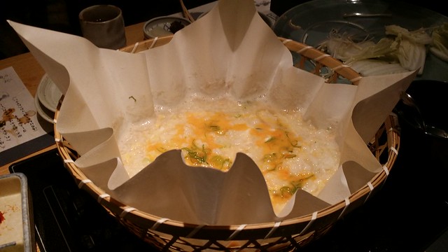 ikebukuro pufferfish full course meal 2 - porridge 3