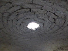 Inside a Granary at Dimai