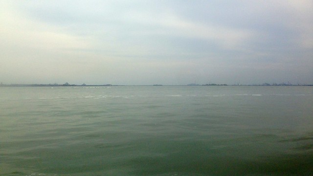 Venice Lagoon with Refineries