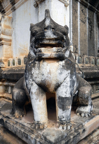 Tu Dong Lion at Ananda Temple in Bagan, Myanmar