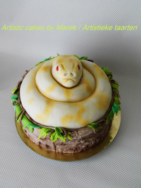 Snake Cake by Artistic Cakes by Marek - Artistieke Taarten