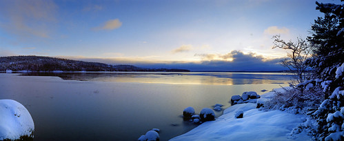 camera winter ice finland panoramic horizon202 feeze karijarvi