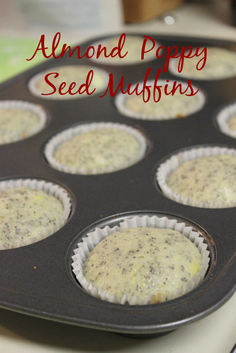 Almond Poppy Seed Muffins
