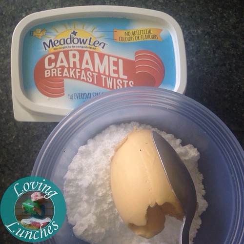 Loving an experiment… caramel #breakfasttwists icing