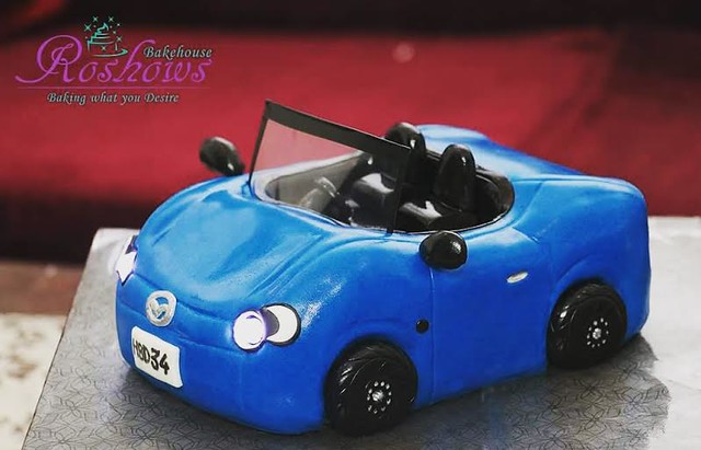Car Themed Cake by Rooshan of Roshows Bakehouse