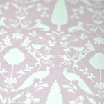 Peacock Hill Fabric in Pastel Violet 1