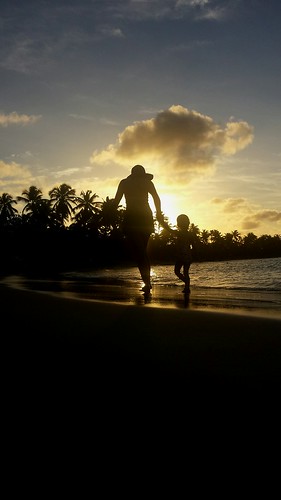 ocean sunset beach dominicanrepublic bahia nofilter samana elportillo