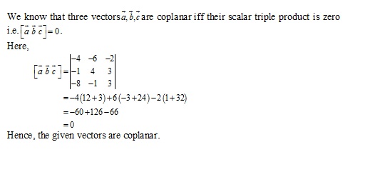 RD Sharma Class 12 Solutions Chapter 26 Scalar Triple Product Ex 26.1 Q4-ii