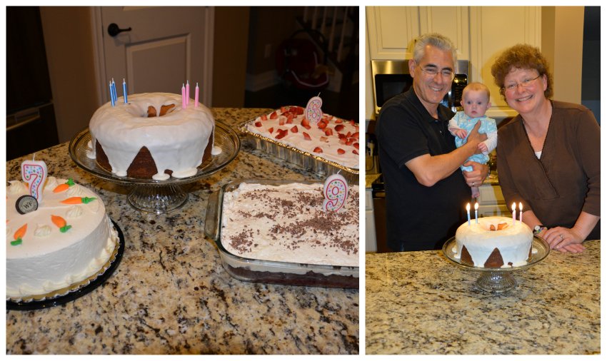 cakes and grandparents