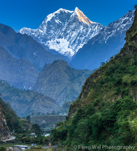 travel nepal panorama mountain color vertical landscape dawn asia scenic remote annapurnacircuit annapurna himalayas nilgiri tatopani bagmati annapurnaconservationarea nilgirihimal nilgirisouth