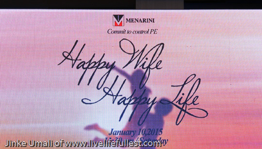 Menarini Happy Wife, Happy Life event Jinkee Umali of www.livelifefullest.com
