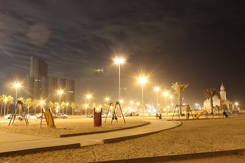 red sea night view redsea corniche saudi arabia jeddah seafront saudiarabia ksa