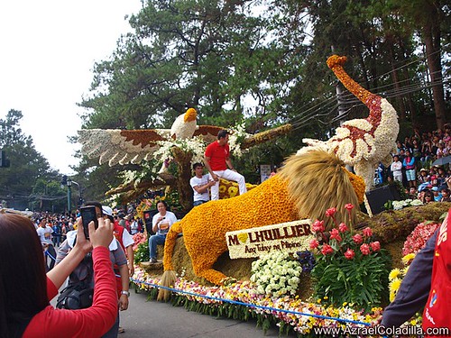 Baguio tour blog 11–Street parade and flower floats (Panagbenga Festival 2012 day 2)