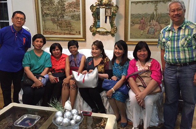 group photo, townmates, dinner Jan 6, 2015