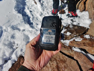 My GPS Reciever on Humboldt Peak