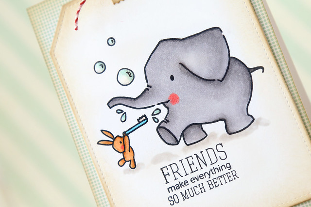 Ella and friends {mama elephant stamp highlight}