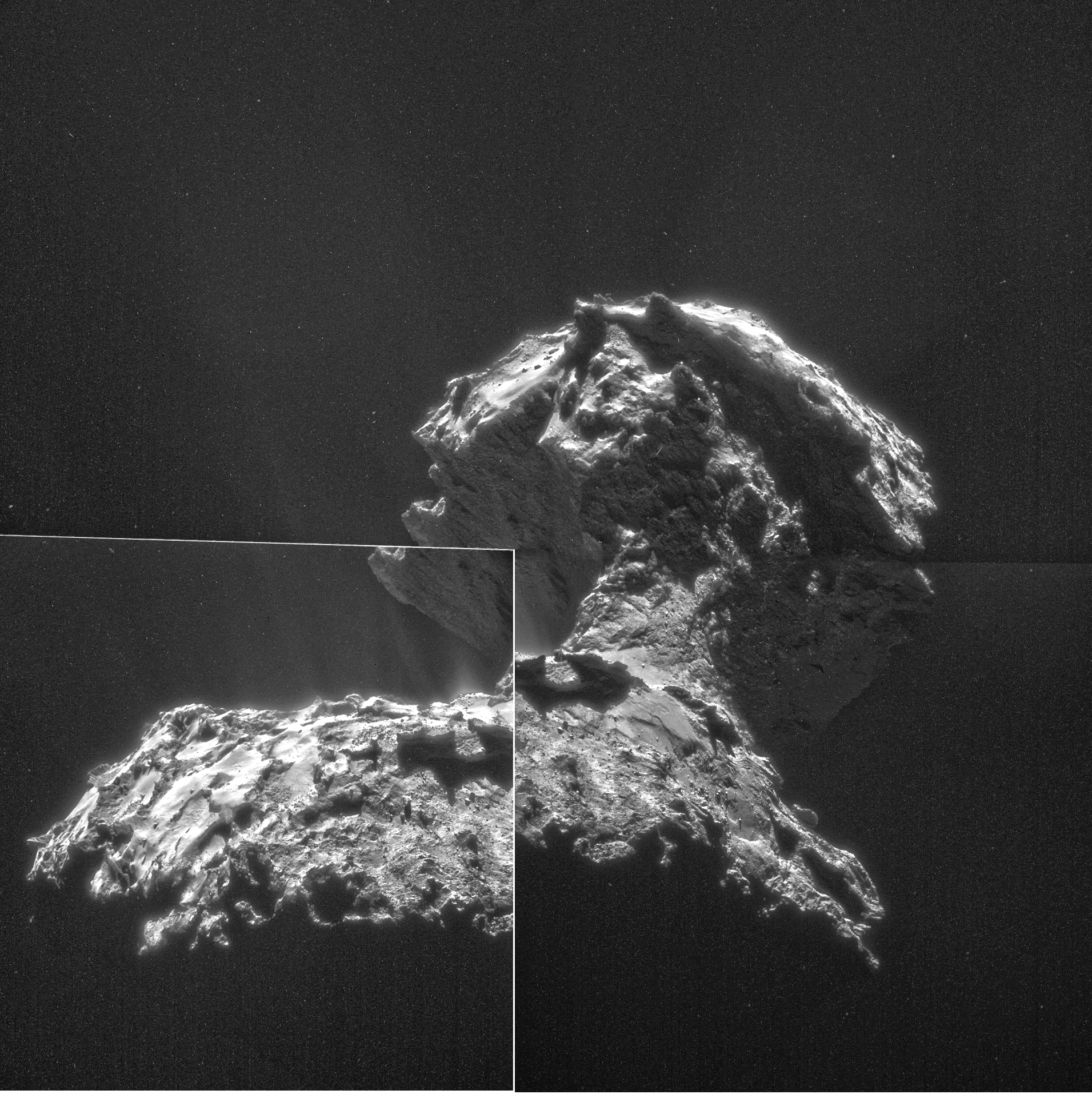 ESA Rosetta NavCam 67P 26 November 2014