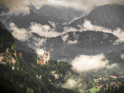 alps castle fairytale landscape romantic alpen schloss landschaft hohenschwangau märchen schlossneuschwanstein romantisch neuschwansteincastle