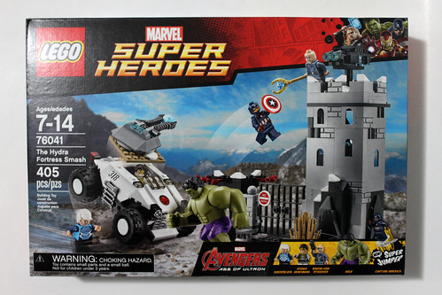LEGO Marvel Super Heroes Avengers: Age of Ultron The Hydra Fortress Smash (76041)