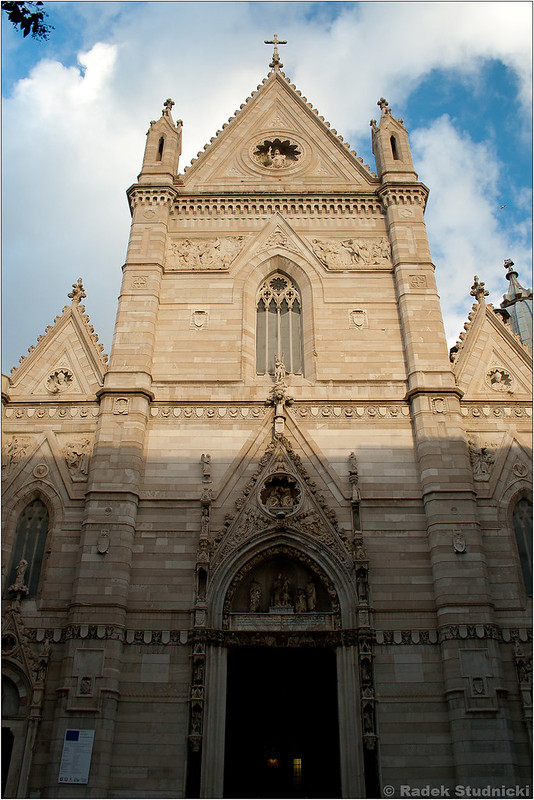 Fasada Duomo w Neapolu
