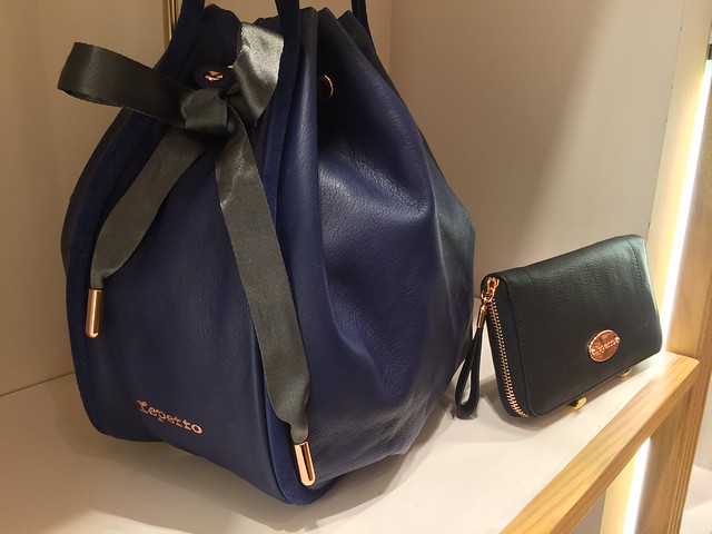 Repetto shoulder bag and wallet
