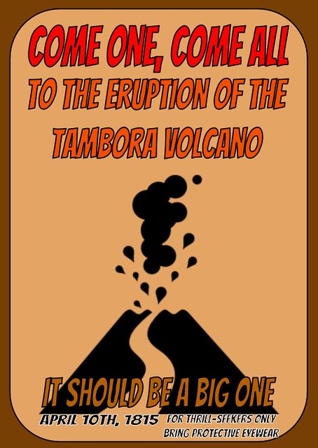 Tambora Volcano Flyer