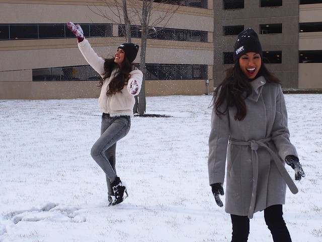 RFGs Tugba Ercan and Ivy Teves in the Snow 6