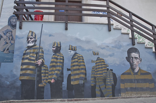 【写真】2015 世界一周 : ウシュアイア・市街地（壁画１）/2015-01-25/PICT8826