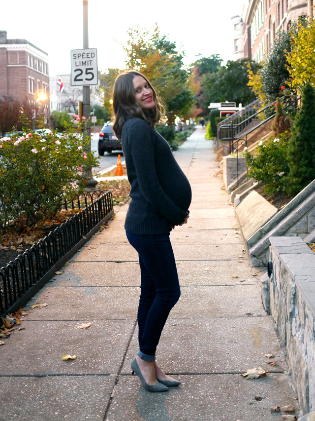 2 AG Maternity Jeans for Pea in the Pod Baby Bump Style