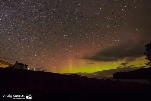 Aurora, Milovaig, Isle of Skye