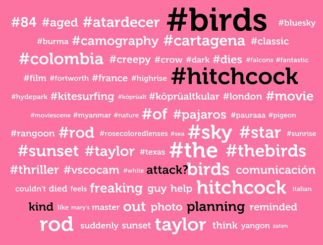 Visible Tweets #birds #Hitchcock