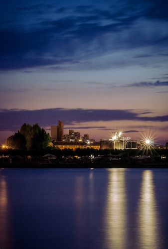 longexposure sky building water architecture night clouds reflections river germany lights evening skies outdoor bluehour worms rhine rhinelandpalatinate