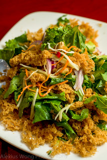 Yum Pla Duk Foo - Fluffy Catfish Salad