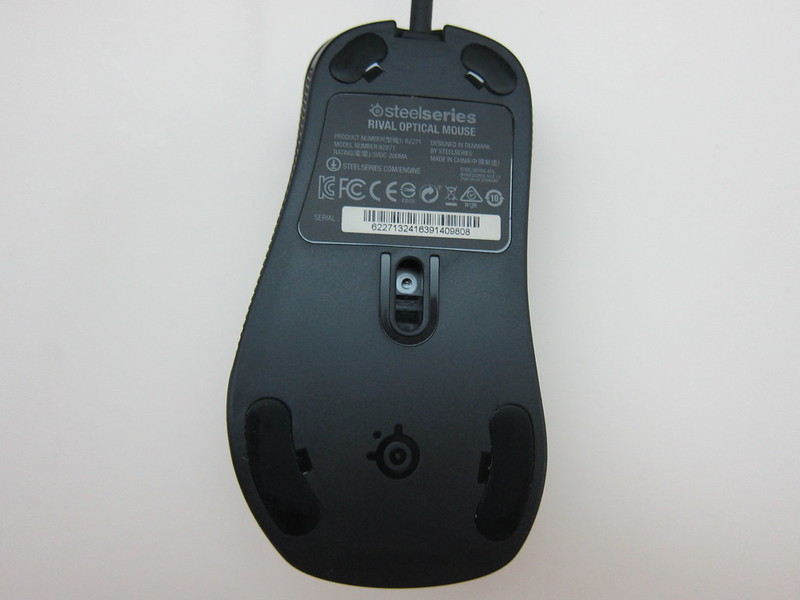 SteelSeries Rival Optical Gaming Mouse - Back