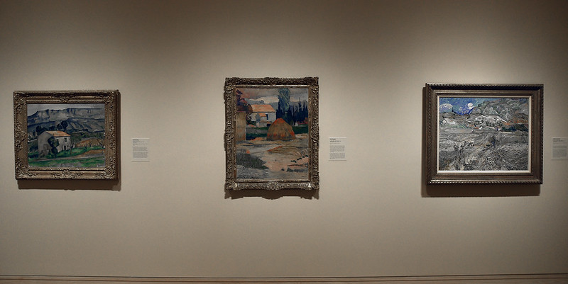 Cézanne, Gauguin, Van Gogh
