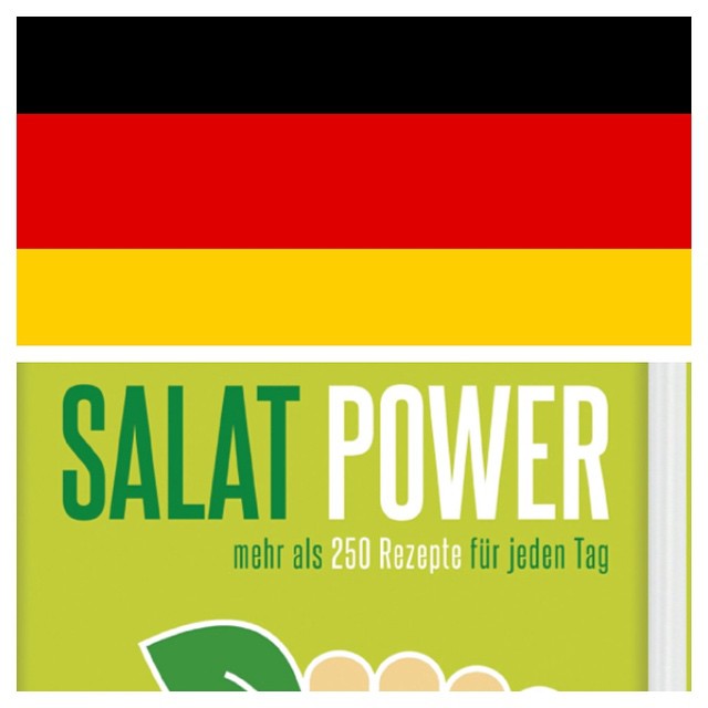 And the Germans love salads too! Buy the book here: http://www.amazon.co.uk/Salat-Power-Mehr-als-Rezepte-jeden/dp/3771645891 #raw #salad  #vegetarian #vegan   #happydesksalad #desklunch #desk #rawfood #rawvegan #veg #veganfood #veganshare #cleaneat #eatcl