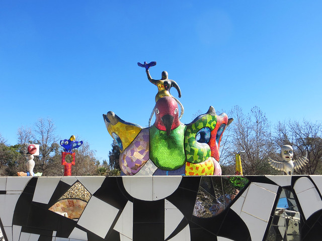 Nikki de St Phalle sculpture garden