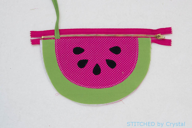 STITCHED by Crystal: Tutorial - Fruit Slice Purses and Pouches